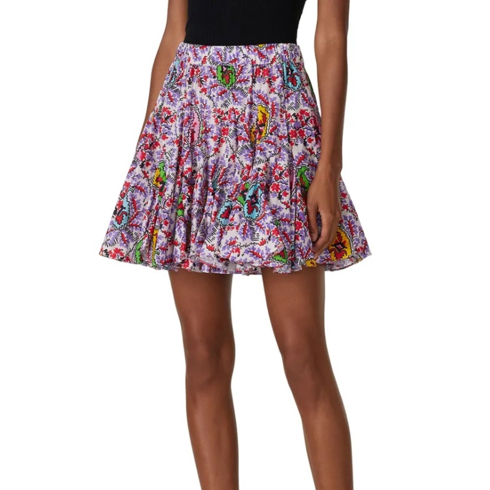 RHODE Hilary Paisley Skirt NWT